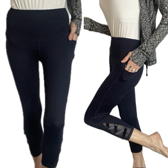 Cute blue capri leggings - Picture 4 of 14